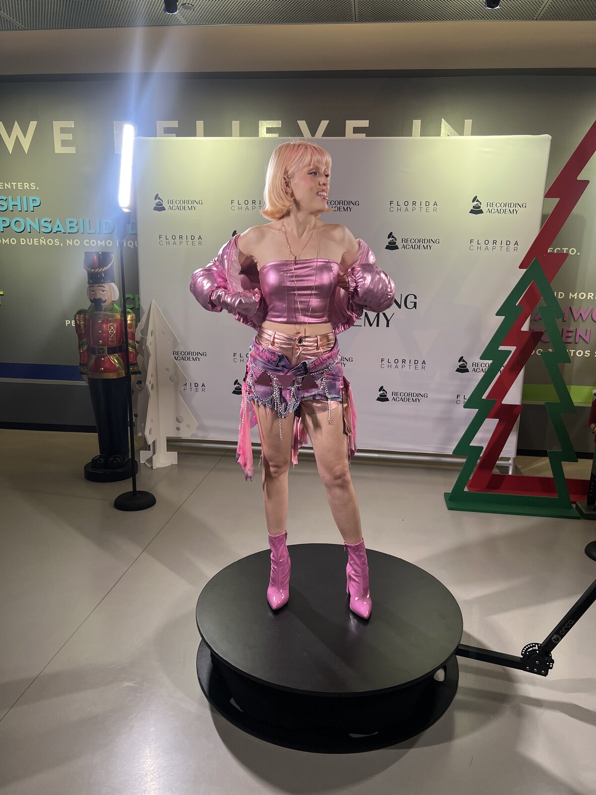 Suzette at a Recording Academy Florida Chapter event